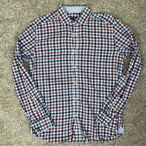 Stone Rose || Plaid Long‎ Sleeve Button Down Size M